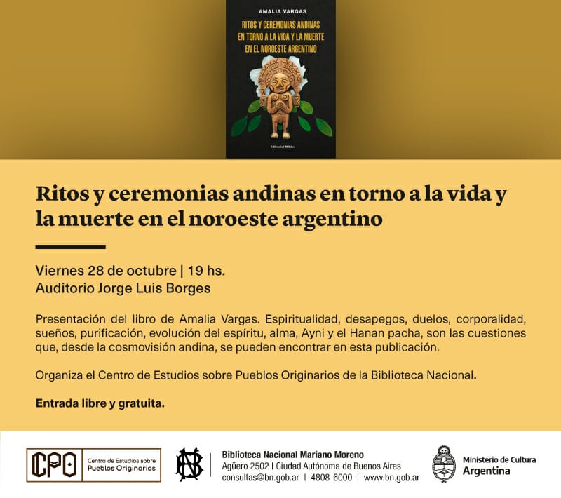 Amalia Vargas presenta su libro en la Biblioteca Nacional